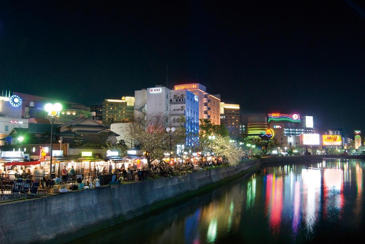 Reisenkaku Hotel Kawabata Fukuoka  Exterior foto